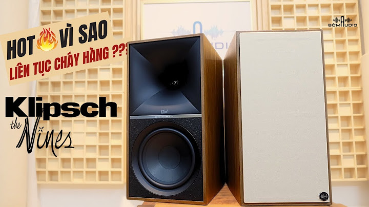 Đánh giá loa klipsch the three 2