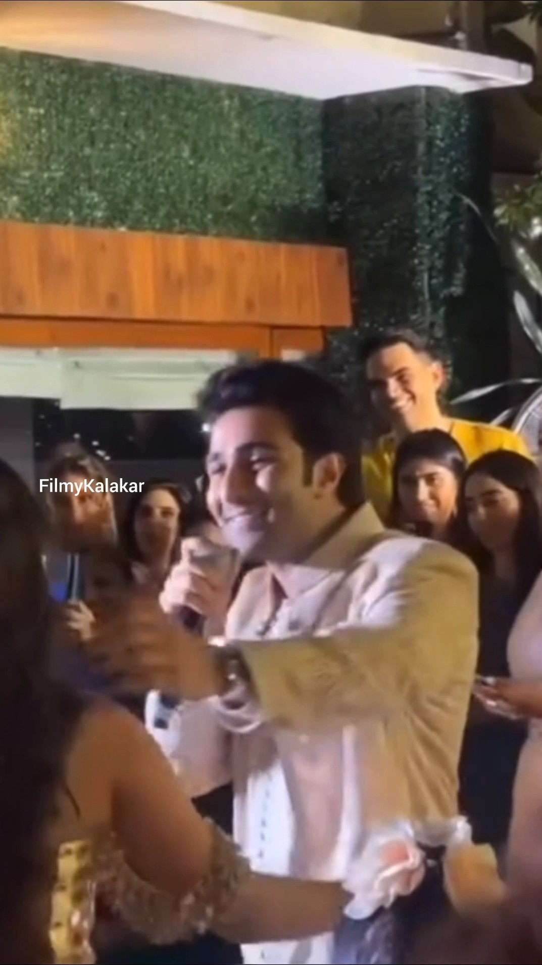 Groom #aadarjain expressed his desire that he always wanted to marry #alekhaadvani ? #filmykalakar