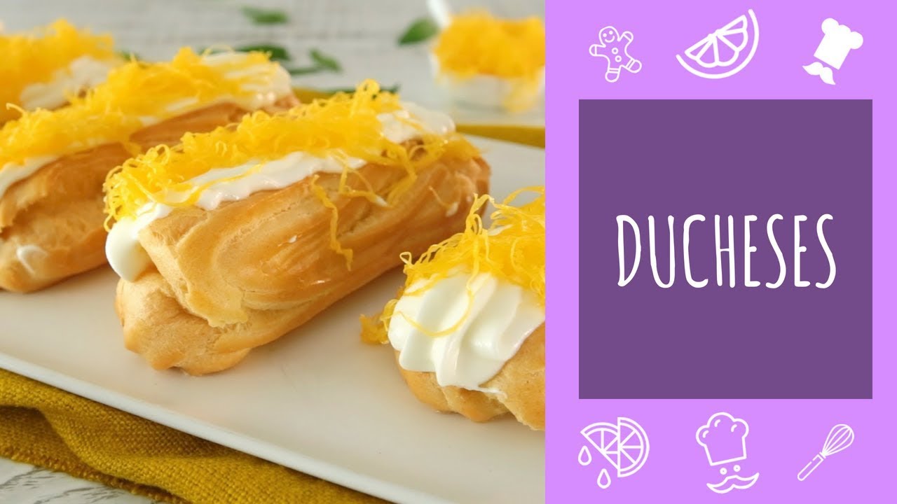 Ducheses com fios de ovos