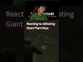 Plant Boss Nearly Ended My Run #residentevil #gaming #shorts