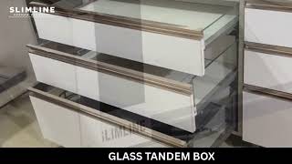 Premium Glass Tandem Drawer | Soft Close Kitchen Storage Basket screenshot 2