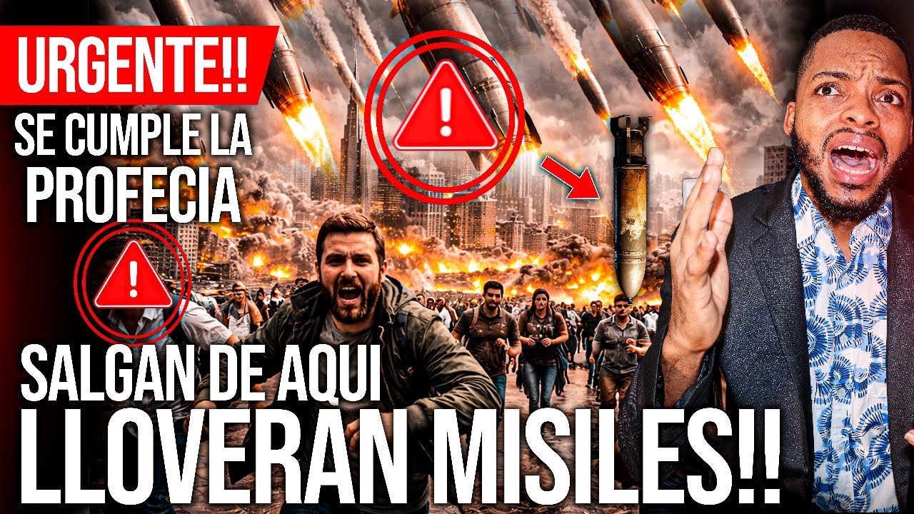 🚨URGENTE 😱SALGAN DE Este Lugar LLOVERÁN Misiles