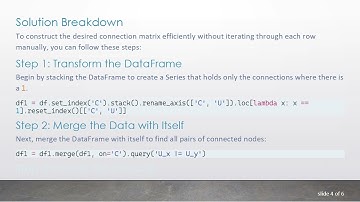 Creating a NetworkX Graph from a Pandas DataFrame