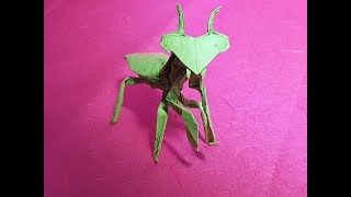 사마귀 접기(Mantis Origami)