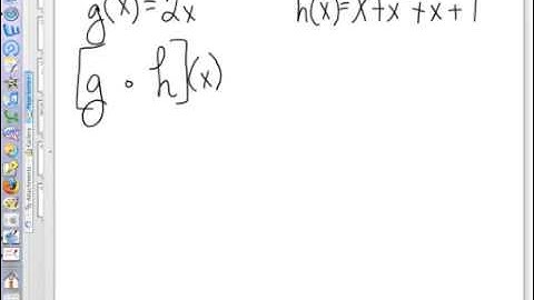 Composition of Functions Pt 2