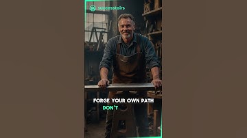 Forge Your Own Path  #motivation #inspirationdaily #inspiresuccess #selfhelp #facts #achievemore