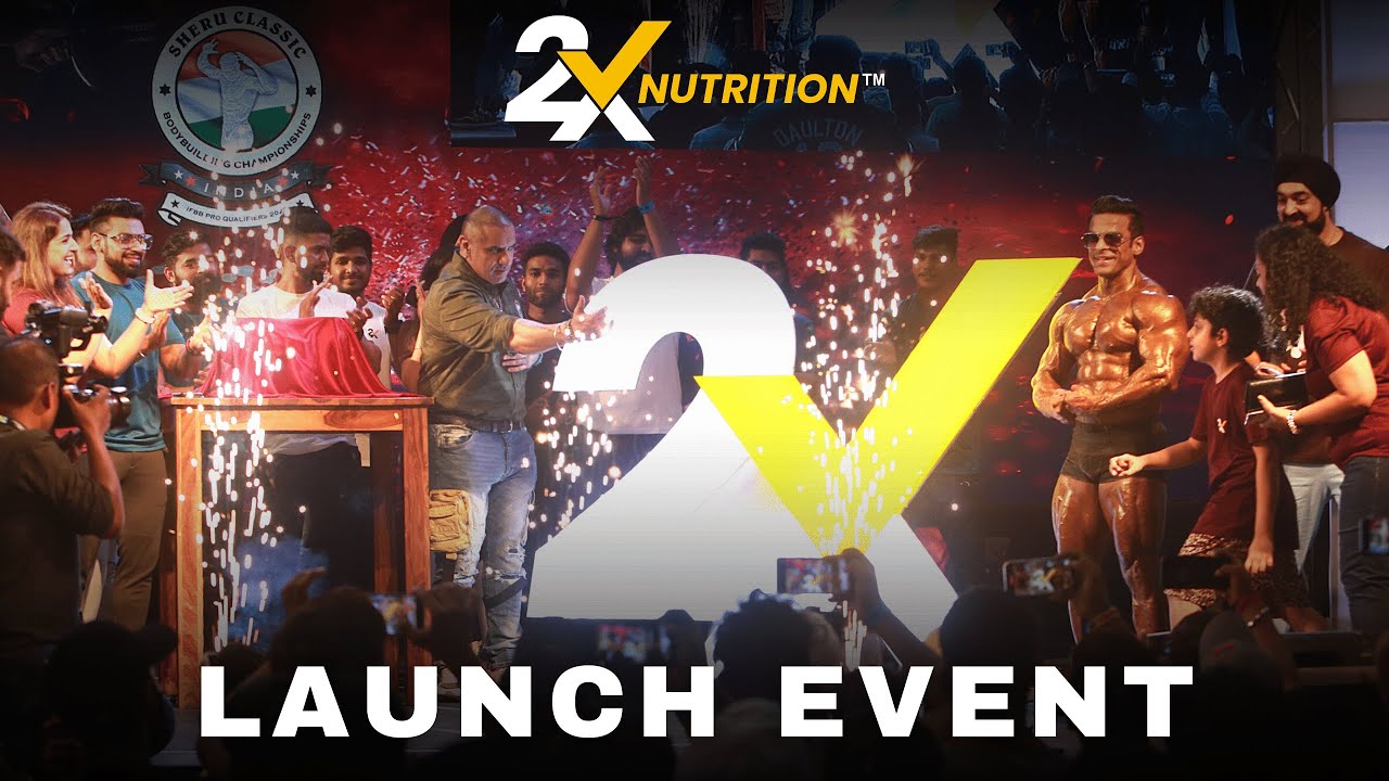 2X Nutrition's Brand Launch Event in IHFF Delhi 2022 | Yatinder Singh's Guest Posing