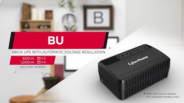 CyberPower BU UPS Series Product Quick View - AS