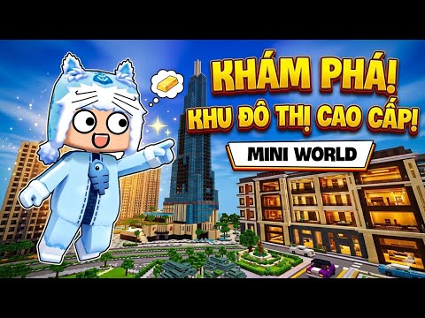 Công Trình Vinhomes Central Park Phiên Bản Trong Mini World Siêu Đỉnh | Meowpeo