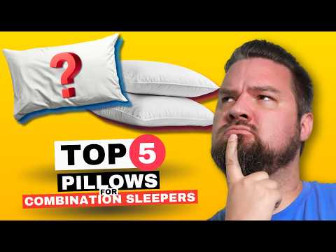 Best Pillows For Combination Sleepers - The Top 5 Pillow Picks Of The Year!