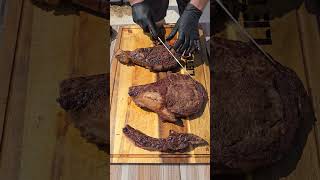 Tomahawk Steaks | Seasoning Smoking Grilling Slicing | For more videos visit my YouTube channel now