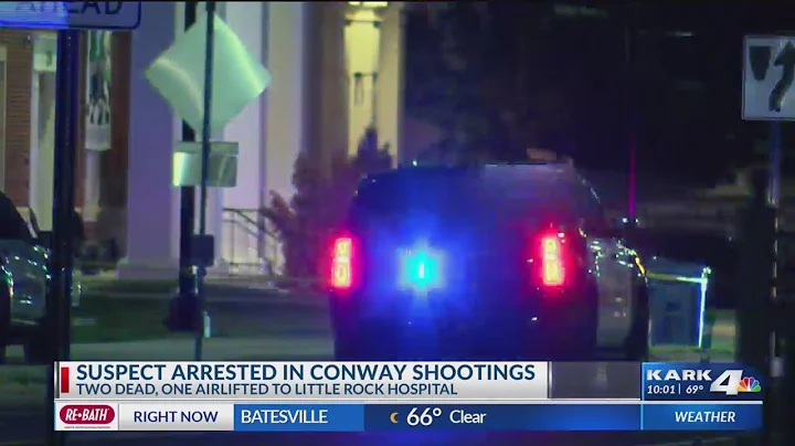 Conway police take Friday evening shooting suspect...