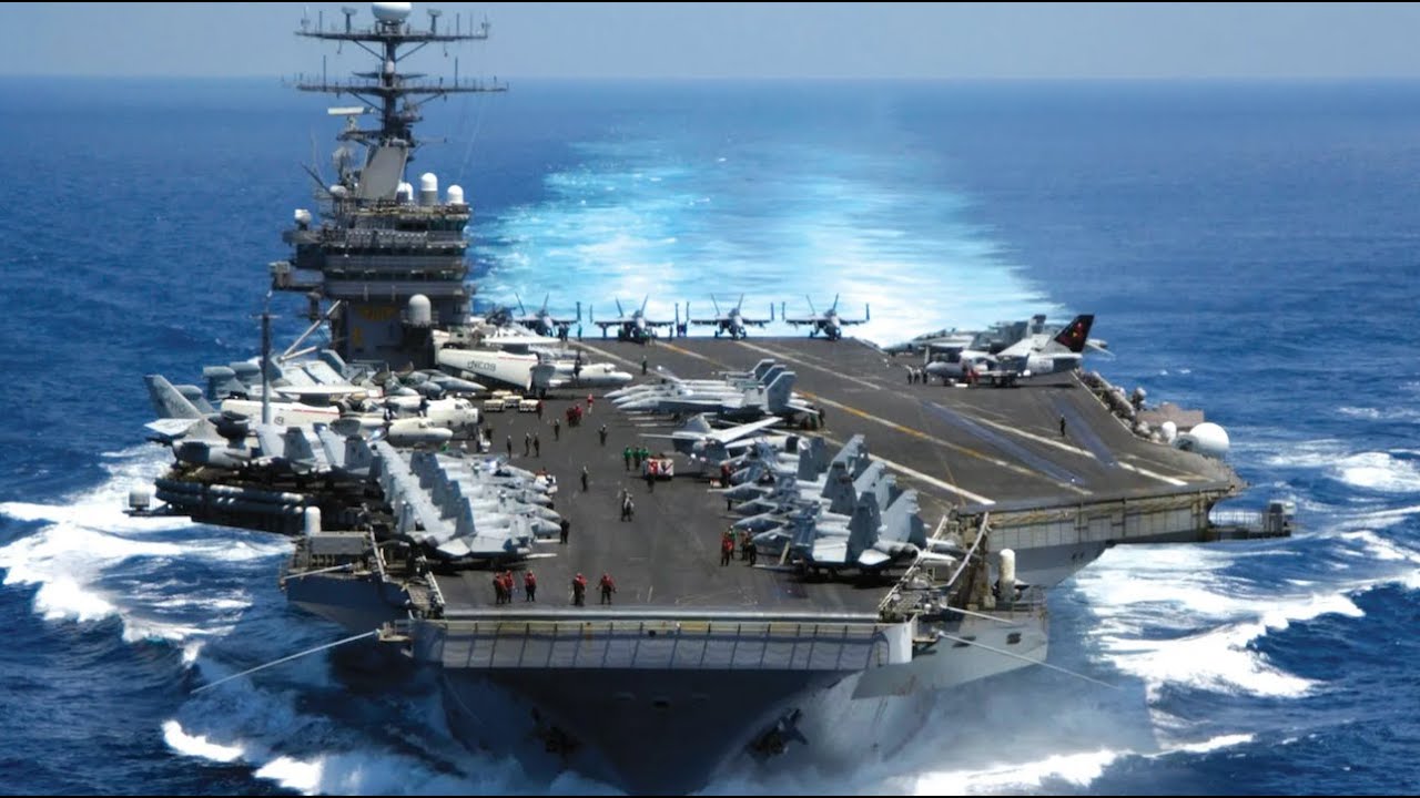 CITY AT SEA: Life Aboard The World's LARGEST Aircraft Carrier
