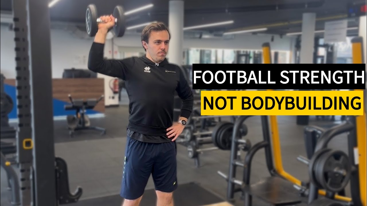 how football players SHOULD train upper body