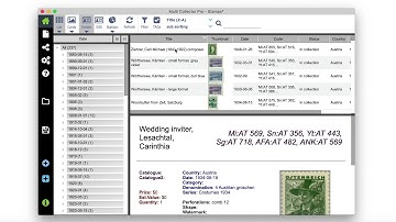 Table list view - LignUp Multi Collector 7
