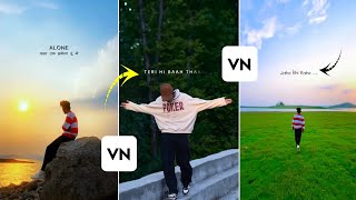 Vn Lyrics Reels Video Editing | Vn App Trending Lyrics Video Editing | How To Add Lyrics To A Video