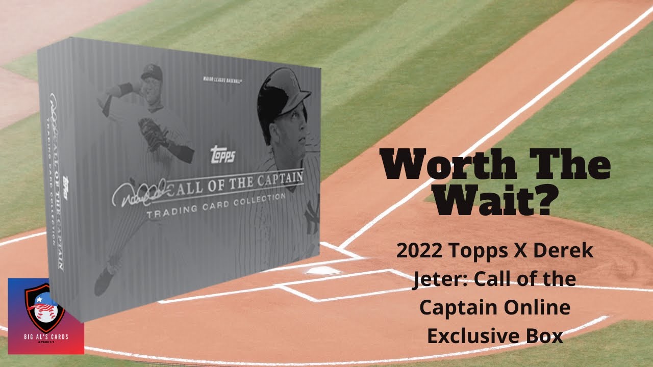 Was This Box Worth the 5 Month Wait? 2022 Topps X Derek Jeter Call of the Captain Online Box Rip