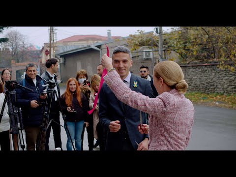 ყვარელში ევრო ატლანტიკური ცენტრი და ამერიკული სივრცე გაიხსნა