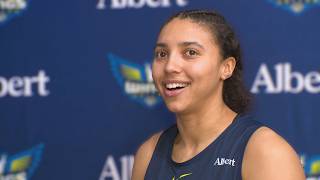 Paige Bueckers, Azzi Fudd talk Wings road trip & prep for Aces