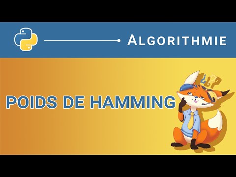 [Algorithme] - 106. Le poids de Hamming [Python]