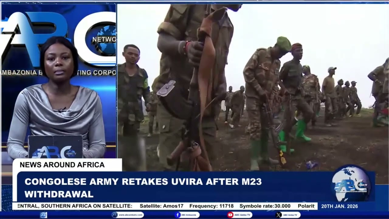 Congolese Army retakes UVIRA after M23 withdrawal