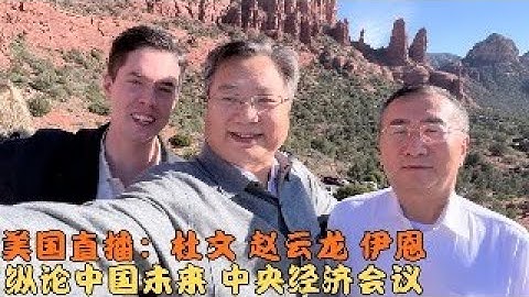 美国直播：杜文 赵云龙 伊恩 纵论中国未来、中央经济工作会议