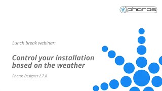 Webinar 1 - Control your installation based on the weather screenshot 5