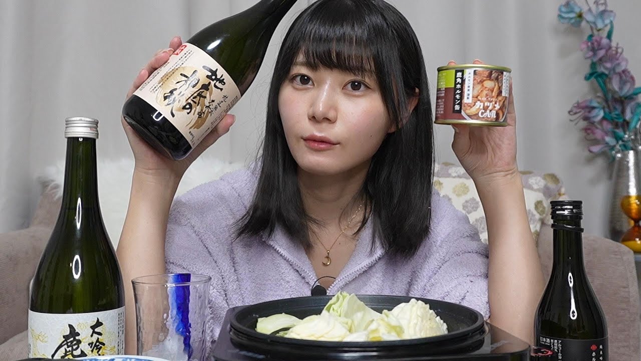 秋田の山奥で1人晩酌、日本酒とホルモン缶鍋の組み合わせが天才でした