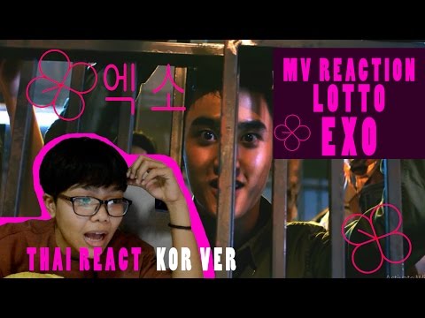 [MV Reaction] EXO - Lotto Kor Ver. [Thai React]