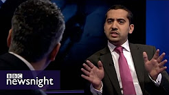 Maajid Nawaz, Mehdi Hassan and Mo Ansar lock horns on BBC Newsnight