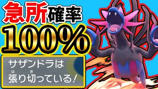 【大型大会 優勝構築】毎ターン"確定急所"の天才型サザンドラ！積み技とサポーターの使い方解説！【ポケモン SV ダブル】