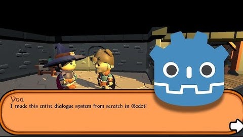How to create a Dialog Box in Godot