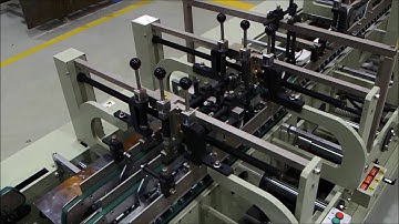 Signature Compact Folder Gluer Video   MK 101716