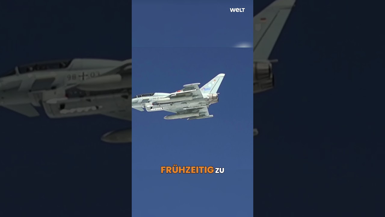 EUROFIGHTER: So verteidigt sich ein Eurofighter Pilot gegen Raketenangriffe ✈️💥