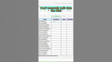 This Excel Split Trick Will Save You HOURS! 💡 | TEXTSPLIT Explained