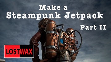 How to Make a Steampunk Jet Pack From Foam. DIY Steampunk Style.
