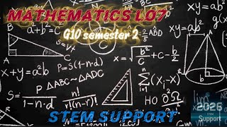 Math LO7 | Quadratic functions and complex numbers | Grade 10 semester 2 | STEM Support