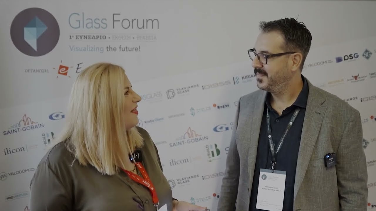 Νίκος Μαλεφάκης, ROMVOS GLASS - 1ο Glass Forum