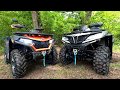 2020 CFMoto CForce 800 vs 600 on the Trails | 2 seat vs 1 seat