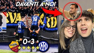 🏟🚨 1400€ per la TRIBUNA D’ONORE con TOTTI e la MIA RAGAZZA all’Olimpico! *0-3* Roma-Inter