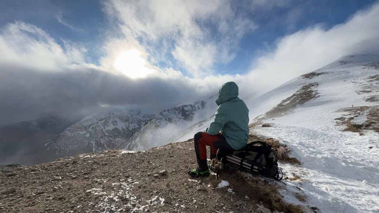 How I climbed the 2,300m Świnica Peak (Day2)|40 км зимового хайкінгу у Татрах(День2)