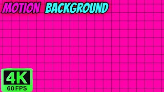 4K - Grid Motion Background | Color Matte 9 | Free NCR