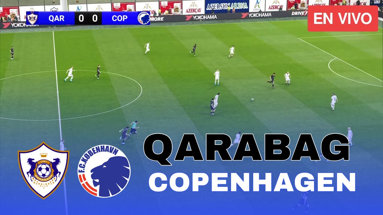 Qarabag vs Copenhagen UEFA Champions League 2025 Match PES 2021 Simulation