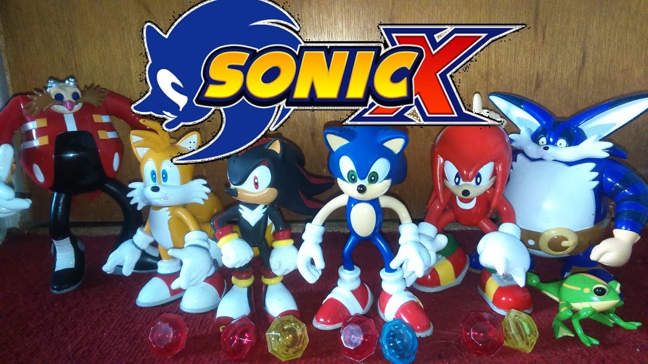 sonic x, toy island, figure review, sonic the hedgehog, tails, knuckles, sh...