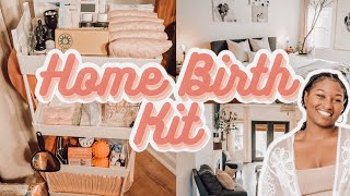 Preparing for My First Home Birth 🤰 | What's in my Home Birth Kit?! (SUPPLIES YOU'LL NEED!)