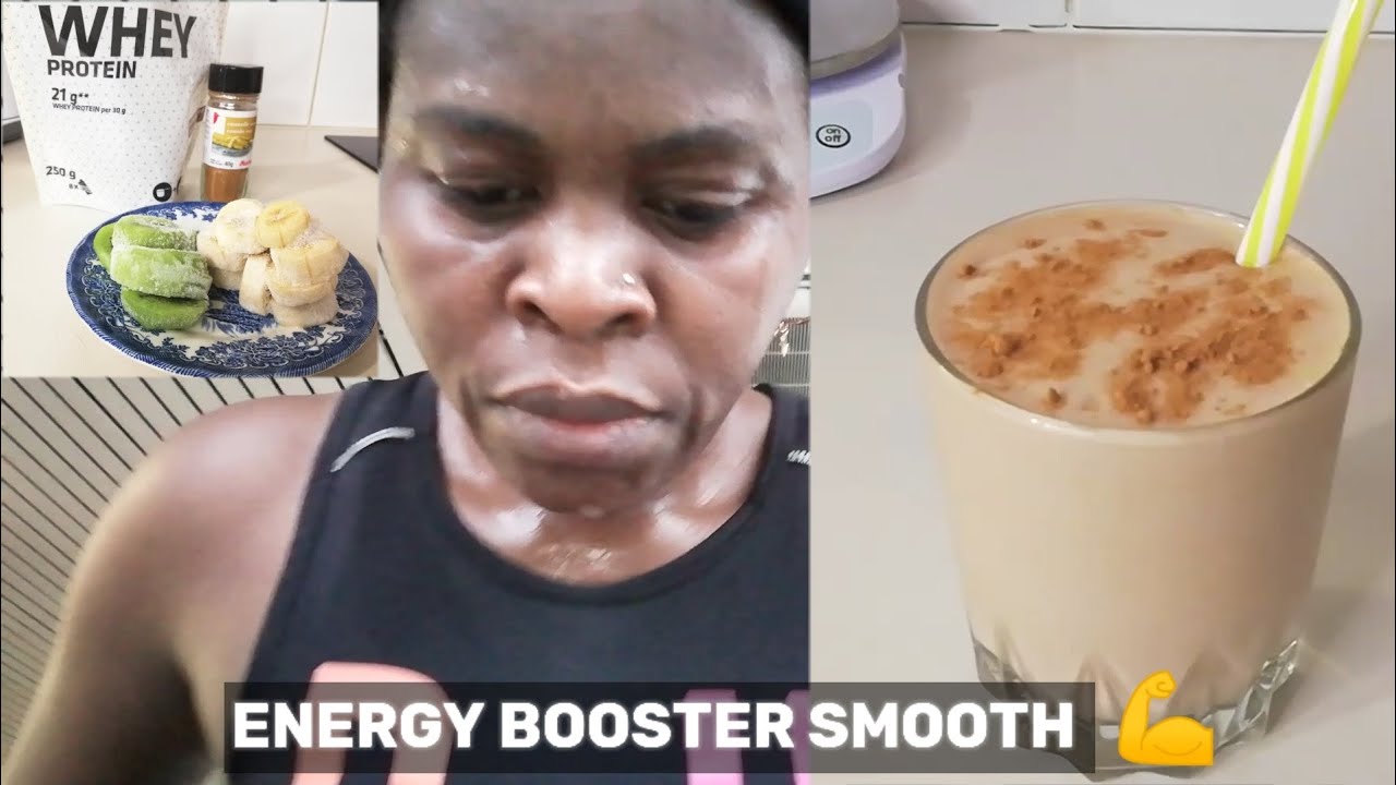 PRE//POST WORKOUT ENERGY BOOSTER AND RECOVERY SMOOTHIE