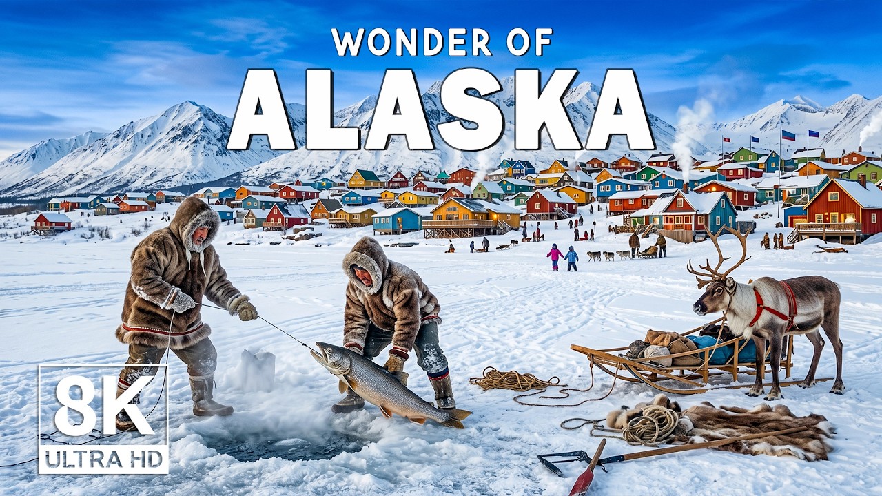 ⁣Wonders of Alaska - The Most Amazing Places in Alaska - Travel Video 4K