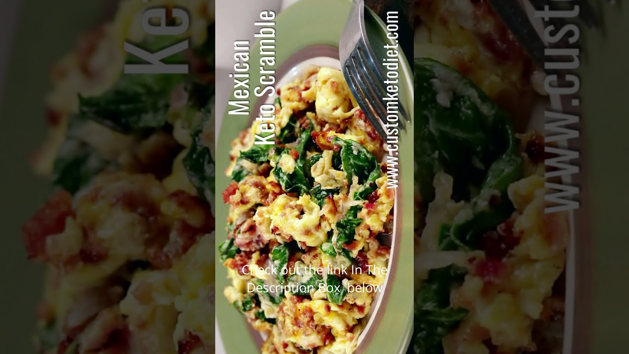 Mexican Keto Scramble | keto recipes