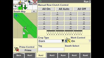 Pro 700 Display: Section Control Overview