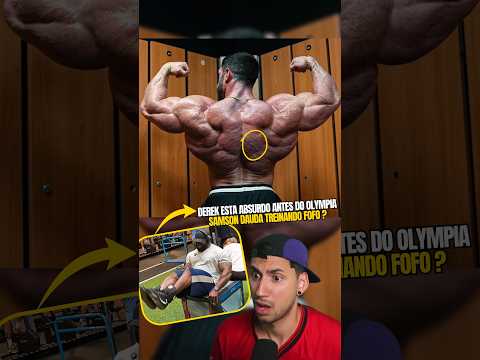 DEREK VAI GANHAR O MR <strong>OLYMPIA</strong> ? SAMSON DAUDA TREINANDO NA SMART FIT ?  #academia #maromba